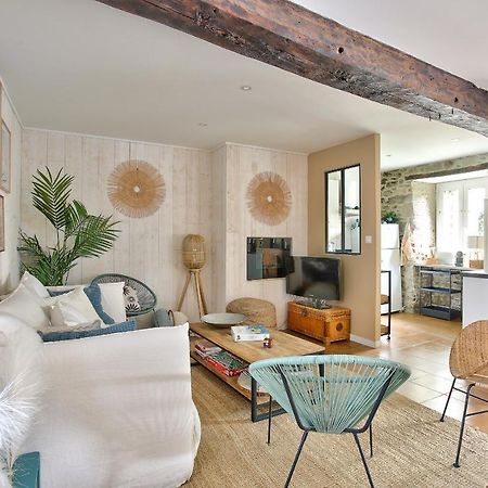 600M Plage Saint-Suliac- Maison Bretonne Pour 4 Luaran gambar