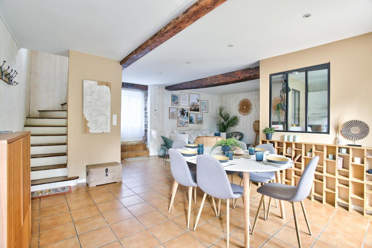 600M Plage Saint-Suliac- Maison Bretonne Pour 4 Luaran gambar